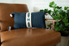 Navajo Arrows Blue Pillow Cover